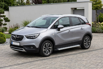 Opel Crossland X 2017-2024 Pedane Laterali Maya V2 (2 pz, Alluminio) foto 1