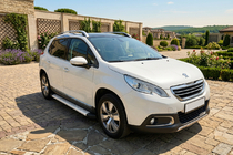 Peugeot 2008 2013-2019 Pedane Laterali Maya V2 (2 pz, Alluminio) foto 1