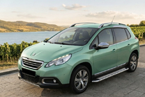 Peugeot 2008 2013-2019 Pedane Laterali Maydos V2 (2 pz, Alluminio e Acciaio Inox) foto 1
