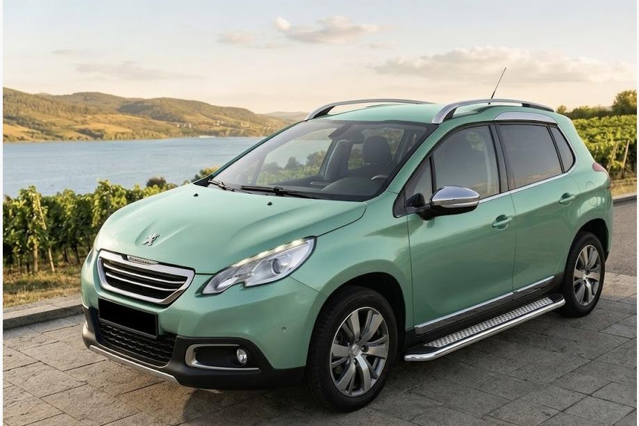 Peugeot 2008 2013-2019 Pedane Laterali Maydos V2 (2 pz, Alluminio e Acciaio Inox) Image