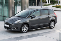 Peugeot 5008 2009-2016 Pedane laterali Bosphorus Grey (2 pz, alluminio) foto 1