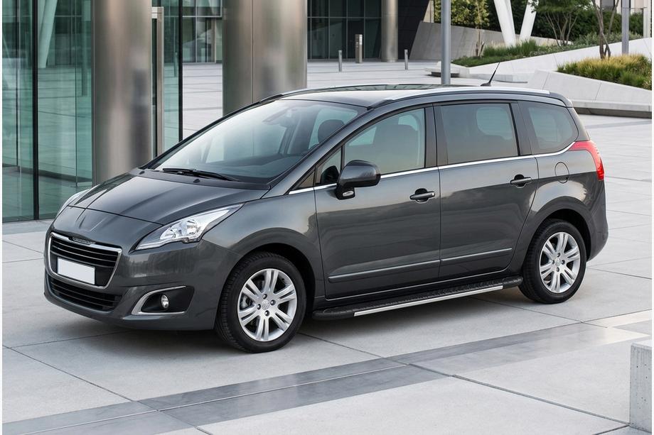 Peugeot 5008 2009-2016 Pedane laterali Bosphorus Grey (2 pz, alluminio) Image