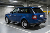 Range Rover Sport 2005-2013 Pedane laterali Bosphorus Grey (2 pz, alluminio) foto 1