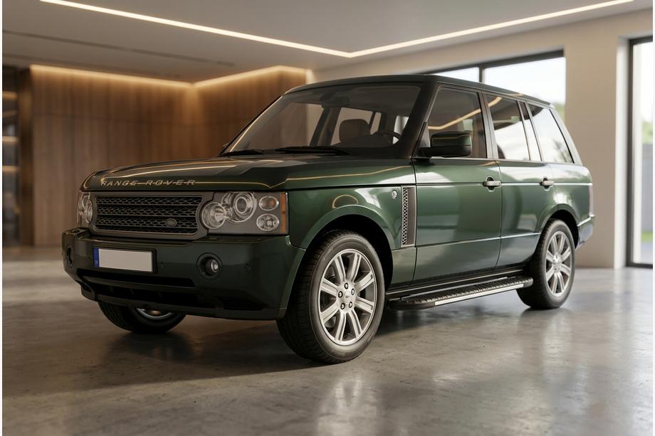 Range Rover III L322 2002-2012 Pedane laterali Bosphorus Grey (2 pz, alluminio) Image