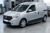 Renault Dokker 2013-2022 Pedane laterali Bosphorus Grey (2 pz, alluminio) foto 1