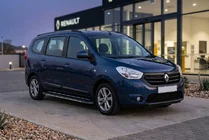 Renault Lodgy 2013-2022 Pedane laterali Bosphorus Grey (2 pz, alluminio) foto 1