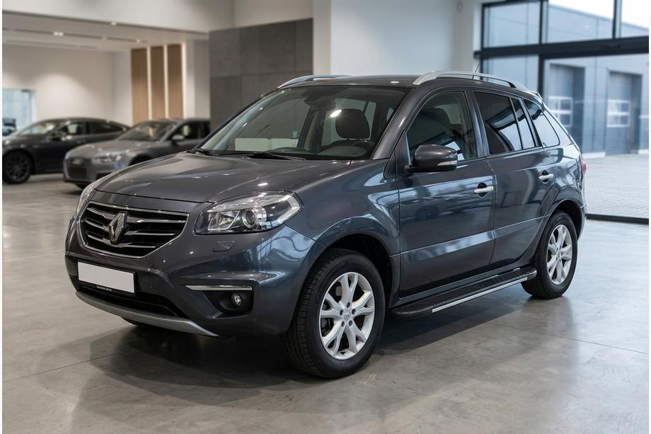 Renault Koleos 2008-2016 Pedane laterali Bosphorus Grey (2 pz, alluminio) Image