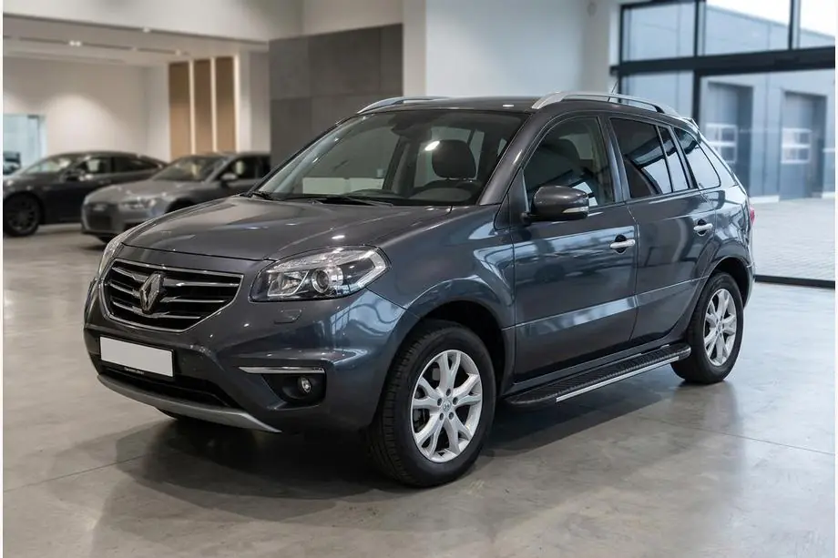 Renault Koleos 2008-2016 Pedane laterali Bosphorus Grey (2 pz, alluminio) Image