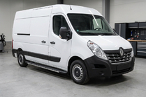 Renault Master 2011-2023 Pedane laterali Bosphorus Grey (2 pz, alluminio) foto 1