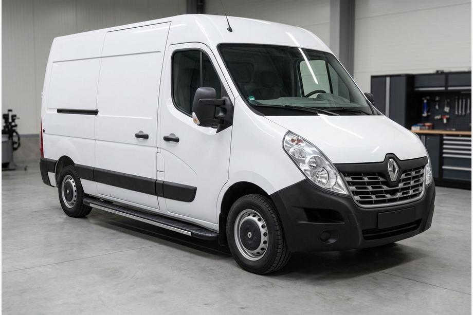 Renault Master 2011-2023 Pedane laterali Bosphorus Grey (2 pz, alluminio) Image