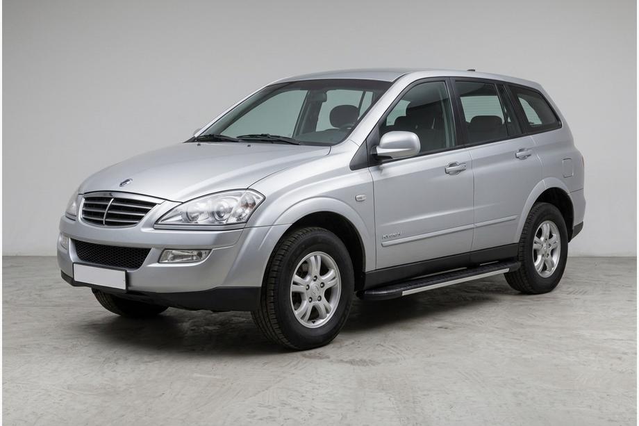 SsangYong Kyron 2005-2014 Pedane laterali Bosphorus Grey (2 pz, alluminio) Image