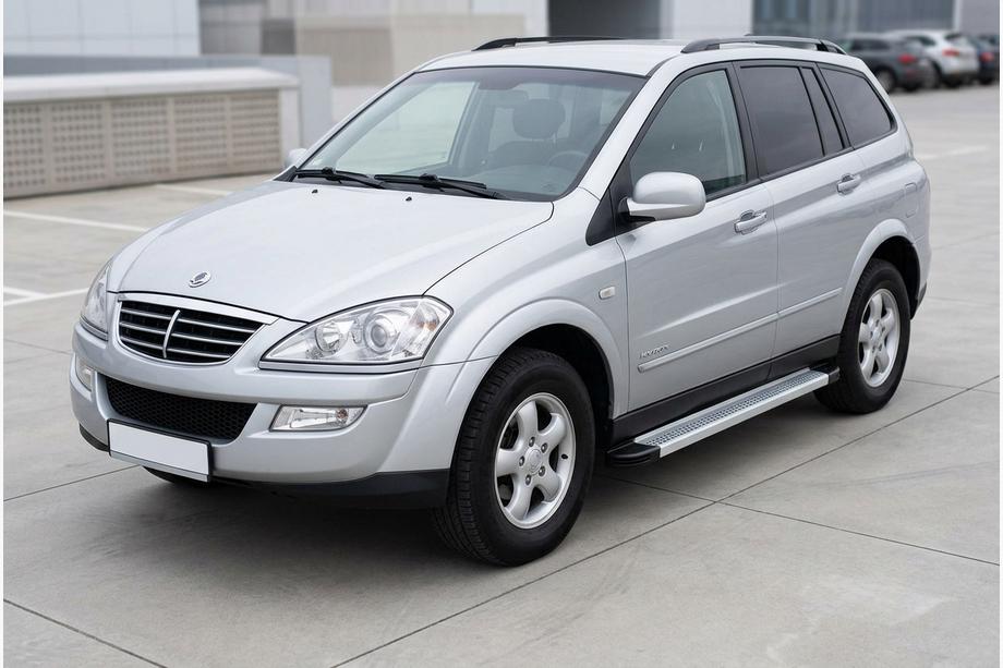 SsangYong Kyron 2005-2014 Pedane Laterali Maya V2 (2 pz, Alluminio) Image