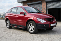 SsangYong Action 2005-2018 Pedane Laterali Maya Red (2 pz, Alluminio) foto 1