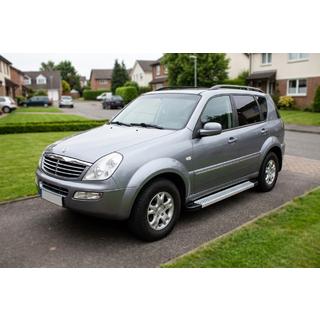 Pedane Laterali Maya V2 (2 pz, Alluminio) SsangYong Rexton I 2001-2017 foto 1
