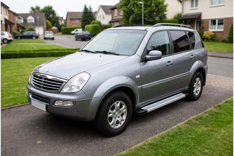 SsangYong Rexton I 2001-2017 Pedane Laterali Maya V2 (2 pz, Alluminio) Image