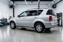 SsangYong Rexton I 2001-2017 Pedane Laterali Maydos V2 (2 pz, Alluminio e Acciaio Inox) 2012-2017 foto 1