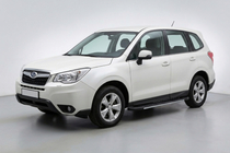 Subaru Forester 2013-2018 Pedane laterali Bosphorus Grey (2 pz, alluminio) foto 1