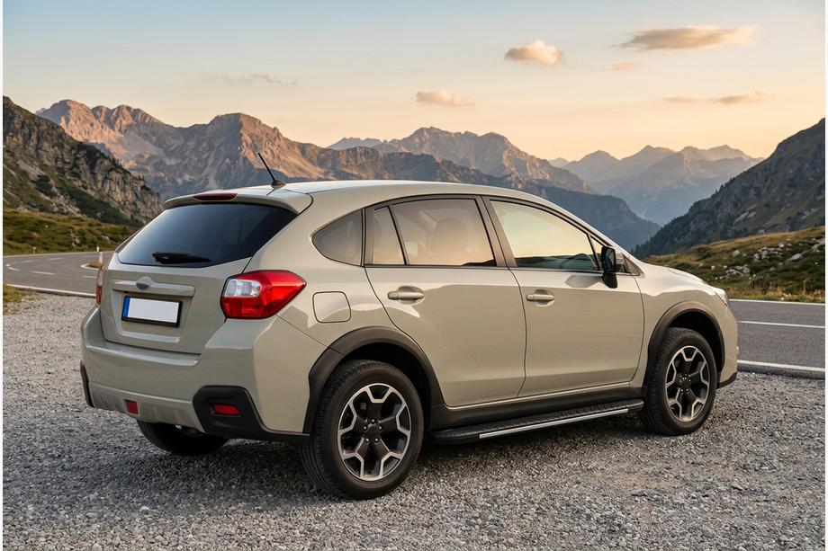 Subaru XV 2011-2017 Pedane laterali Bosphorus Grey (2 pz, alluminio) Image