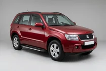 Suzuki Grand Vitara 2005-2017 Pedane laterali Bosphorus Grey (2 pz, alluminio) foto 1