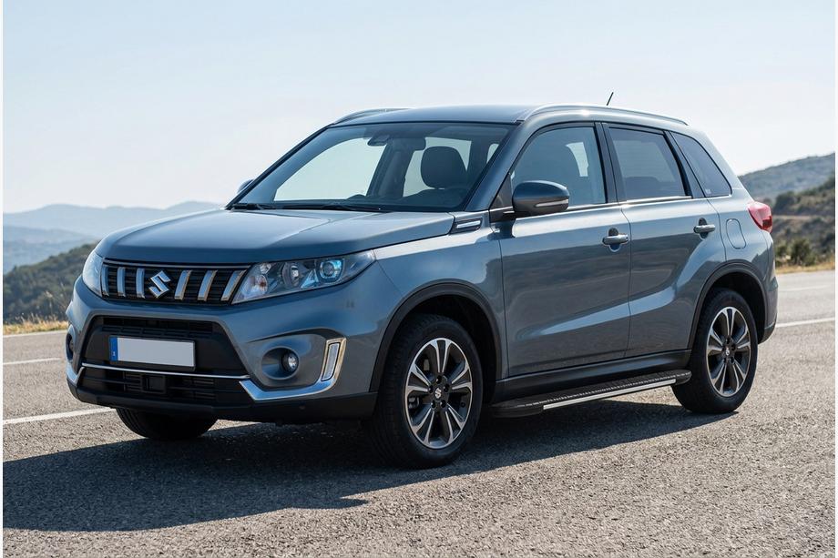 Suzuki Vitara 2015- Pedane laterali Bosphorus Grey (2 pz, alluminio) Image