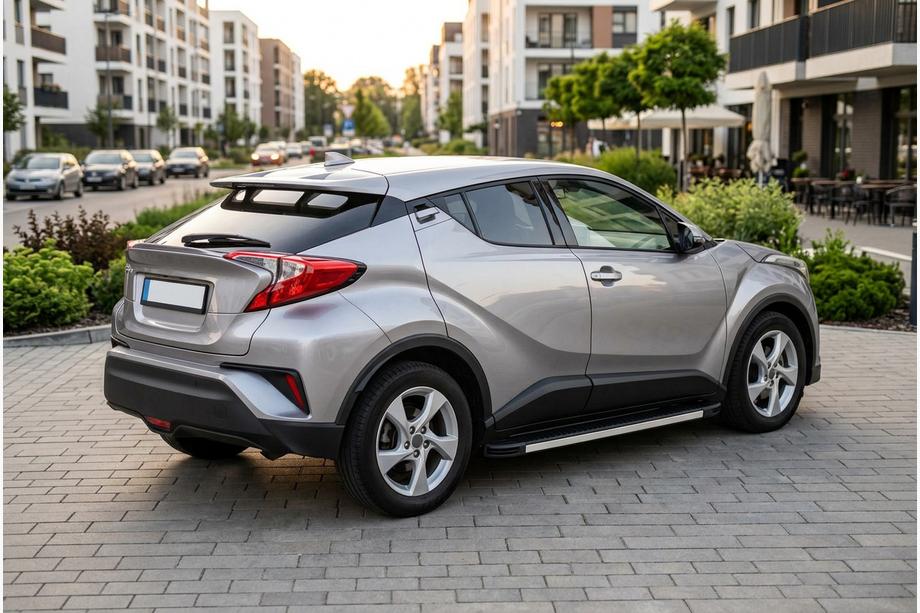 Toyota C-HR 2016-2023 Pedane Laterali Maya V1 (2 pz, Alluminio) Foto 1