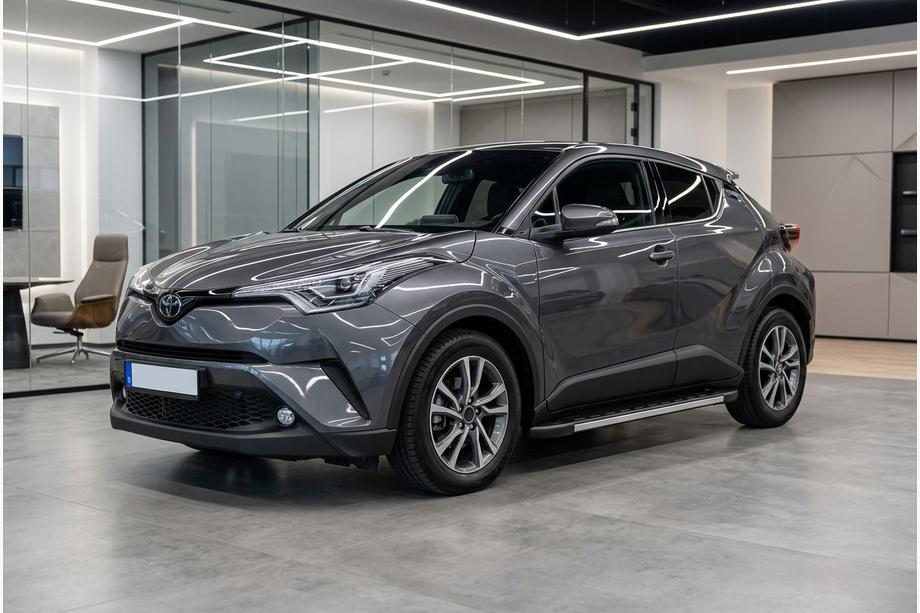 Toyota C-HR 2016-2023 Pedane Laterali Duru (2 pz, Alluminio) Image