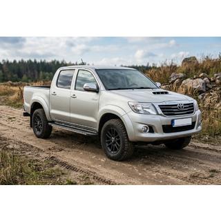 Pedane laterali Bosphorus Grey (2 pz, alluminio) Toyota Hilux 2006-2015 foto 1
