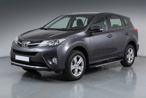 Toyota Rav 4 2013-2018 Pedane laterali Bosphorus Grey (2 pz, alluminio) foto 1