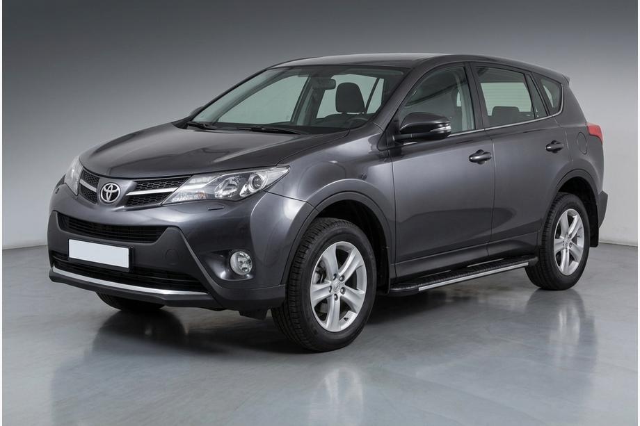 Toyota Rav 4 2013-2018 Pedane laterali Bosphorus Grey (2 pz, alluminio) Image