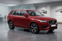 Volvo XC90 2015- Pedane Laterali Maya Red (2 pz, Alluminio) foto 1