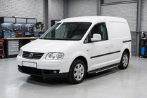 Volkswagen Caddy 2004-2010 Pedane laterali Bosphorus Grey (2 pz, alluminio) foto 1