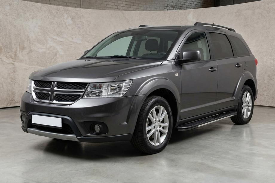 Dodge Journey 2008-2020 Pedane laterali Bosphorus Grey (2 pz, alluminio) Image