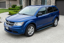 Dodge Journey 2008-2020 Pedane Laterali Maya Blue (2 pz, Alluminio) foto 1