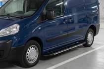 Citroen Jumpy 2007–2017 Pedane Laterali Bosphorus Grey (2 pz, Alluminio) foto 1