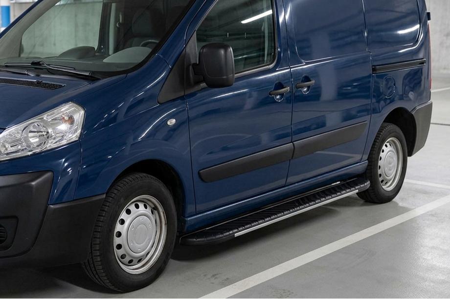 Citroen Jumpy 2007–2017 Pedane Laterali Bosphorus Grey (2 pz, Alluminio) Image