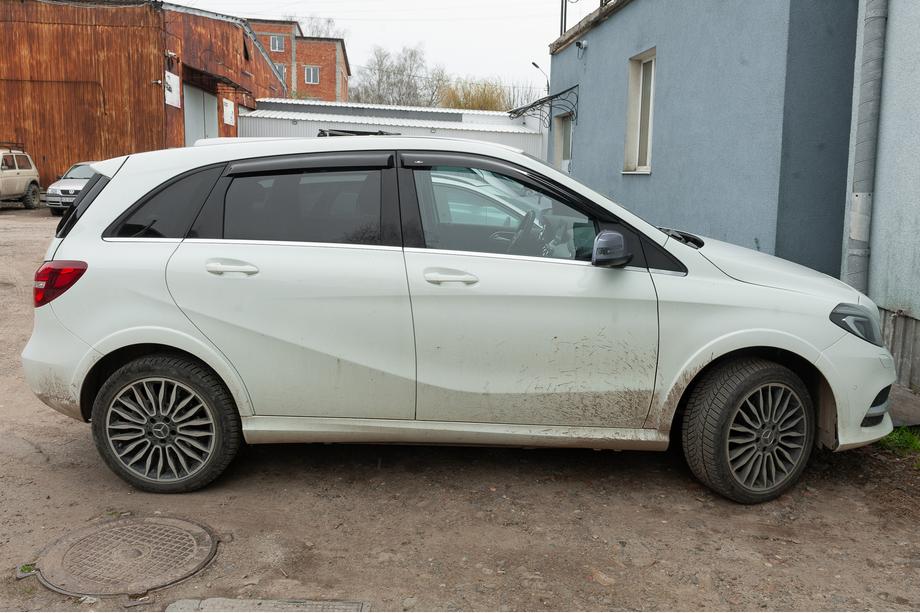 Mercedes B-class W246 2011-2018 Deflettori Finestrini (4 pz, HIC) Foto 3