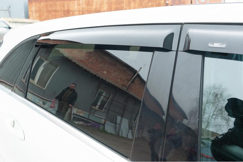 Mercedes B-class W246 2011-2018 Deflettori Finestrini (4 pz, HIC) Foto 9