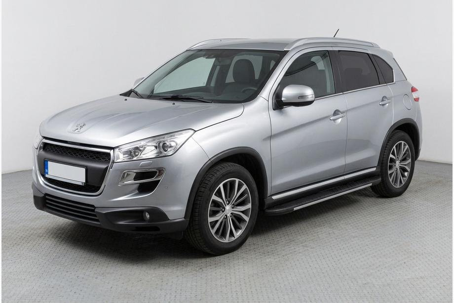 Peugeot 4008 2012-2017 Pedane laterali Bosphorus Grey (2 pz, alluminio) Foto 1