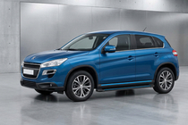 Peugeot 4008 2012-2017 Pedane Laterali Maya Blue (2 pz, Alluminio) foto 1