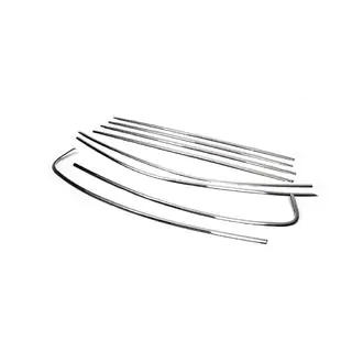 Kit completo cornici finestrini SD (2019+, acciaio inox) foto 3