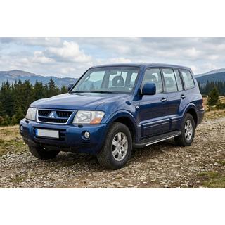 Pedane laterali Bosphorus Grey (2 pz, alluminio) Mitsubishi Pajero Wagon III 1999-2006 foto 1