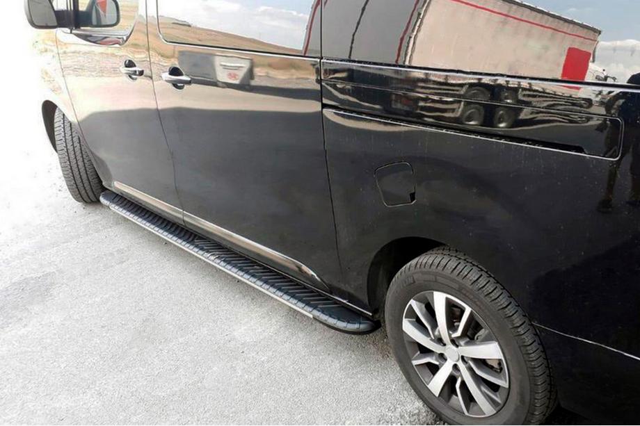 Citroen Jumpy/Dispatch 2017- Pedane laterali Bosphorus Grey (2 pz, alluminio) Image