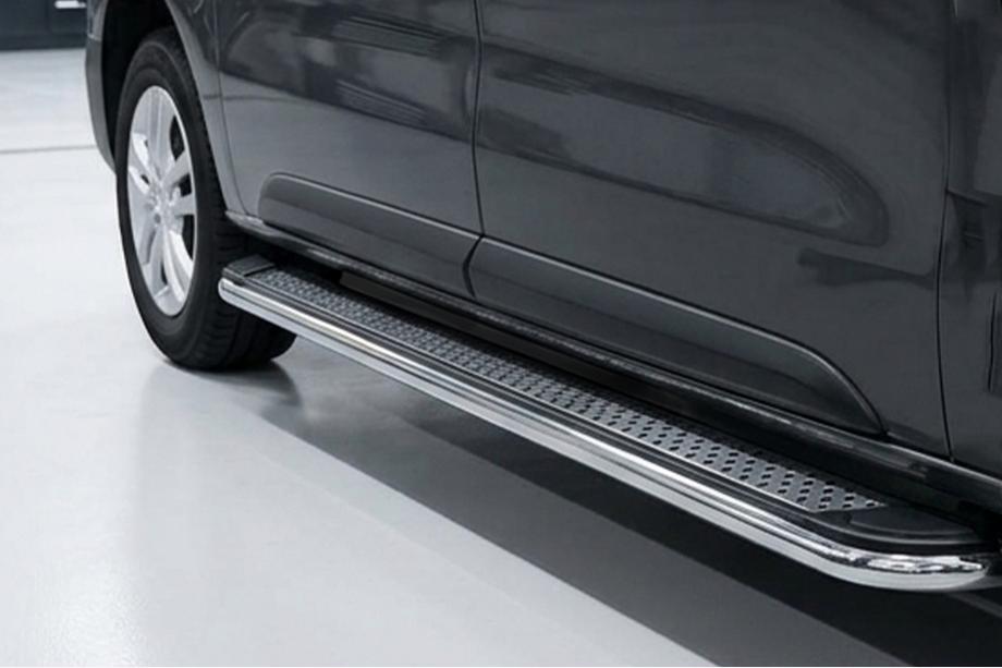 Citroen Jumpy/Dispatch 2017- Pedane Laterali Maydos V2 (2 pz, Alluminio e Acciaio Inox) Image