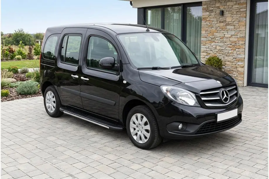 Mercedes Citan 2013-2021 Pedane laterali Bosphorus Grey (2 pz, alluminio) Image