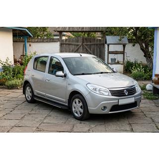 Pedane laterali Bosphorus Grey (2 pz, alluminio) Dacia Sandero 2007-2013 foto 1