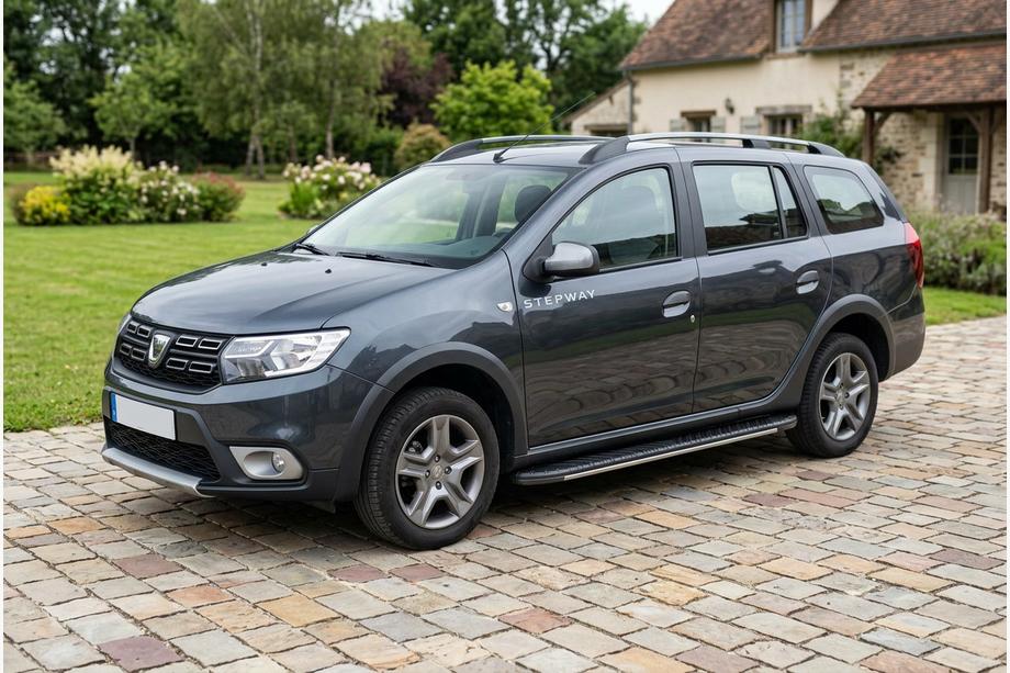 Dacia Logan MCV 2013-2020 Pedane laterali Bosphorus Grey (2 pz, alluminio) Image