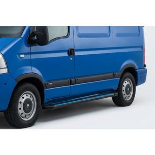 Pedane Laterali Maya Blue (2 pz, Alluminio) Opel Movano 2004-2010 foto 1