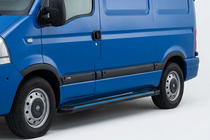 Nissan Interstar 2002-2010 Pedane Laterali Maya Blue (2 pz, Alluminio) foto 1