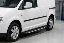Volkswagen Caddy 2010-2015 Pedane laterali Bosphorus Grey (2 pz, alluminio) foto 1