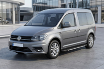 Volkswagen Caddy 2015-2020 Pedane laterali Bosphorus Grey (2 pz, alluminio) foto 1